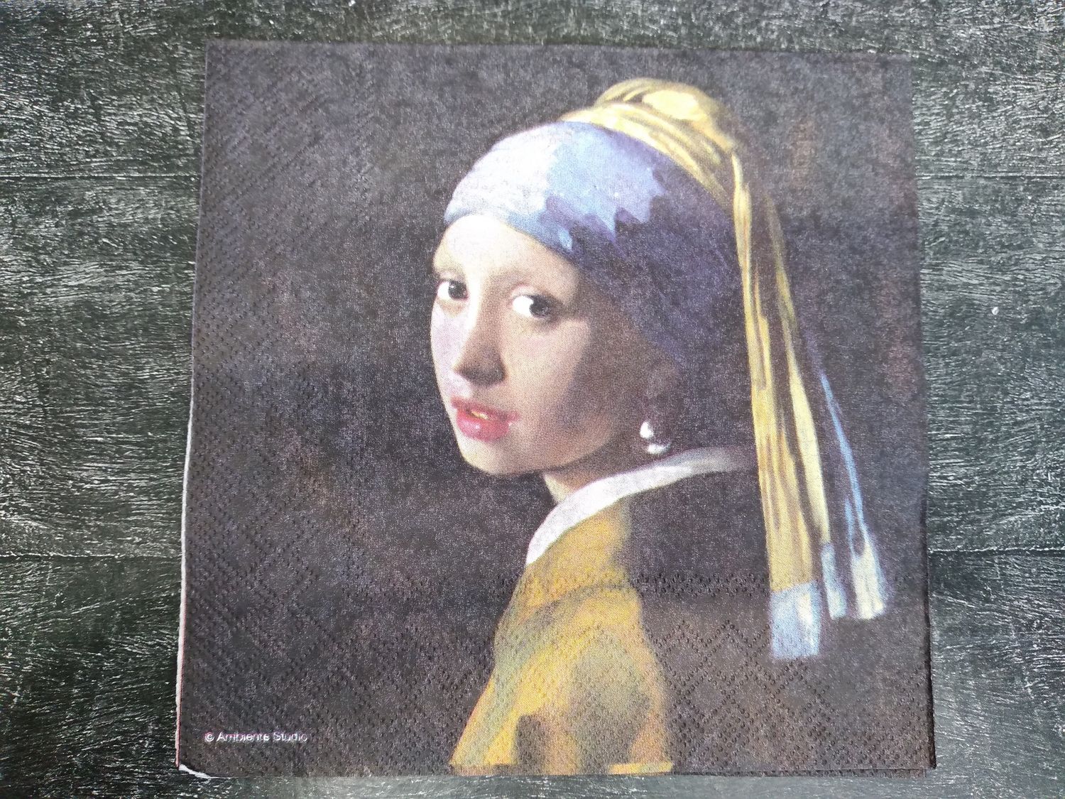 салфетка GIRL WITH A PEARL EARRING
