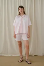 Рубашка Soeurs с Кармашками розовая