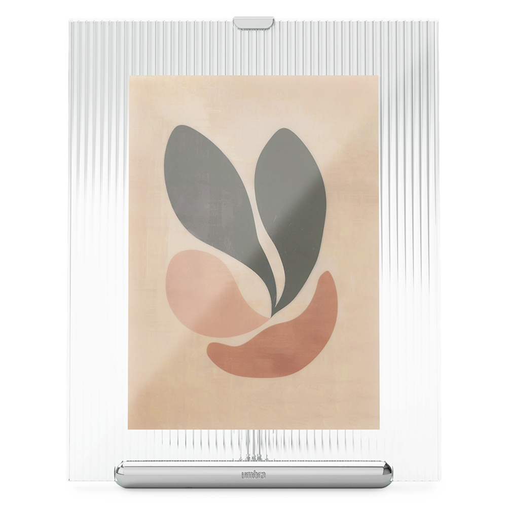 Фоторамка flute, 20х23 см, хром