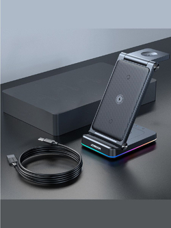 Беспроводная зарядная док-станция Joy Room 3 в 1 WQN-01