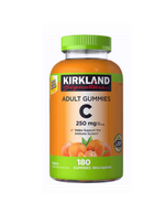 Фирменный витамин С Kirkland, 250 мг, 360 жевательных таблеток для взроcлых/2 флакона