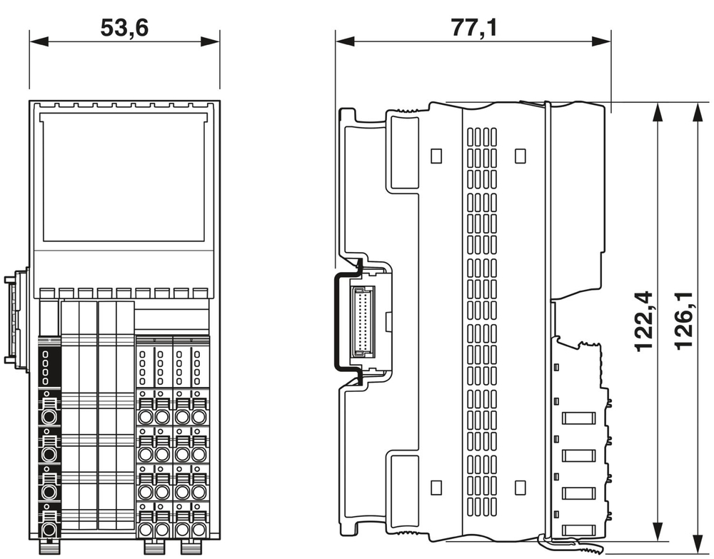 1052434 - AXL F AI8 HART XC 1F - Аналоговый модуль