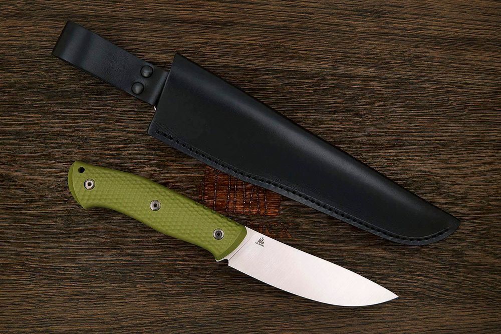 Нож разделочный UralEDC&Ножинск КрейсерЪ, клинок 118мм, сталь AR-RPM9, рукоять G10-extra