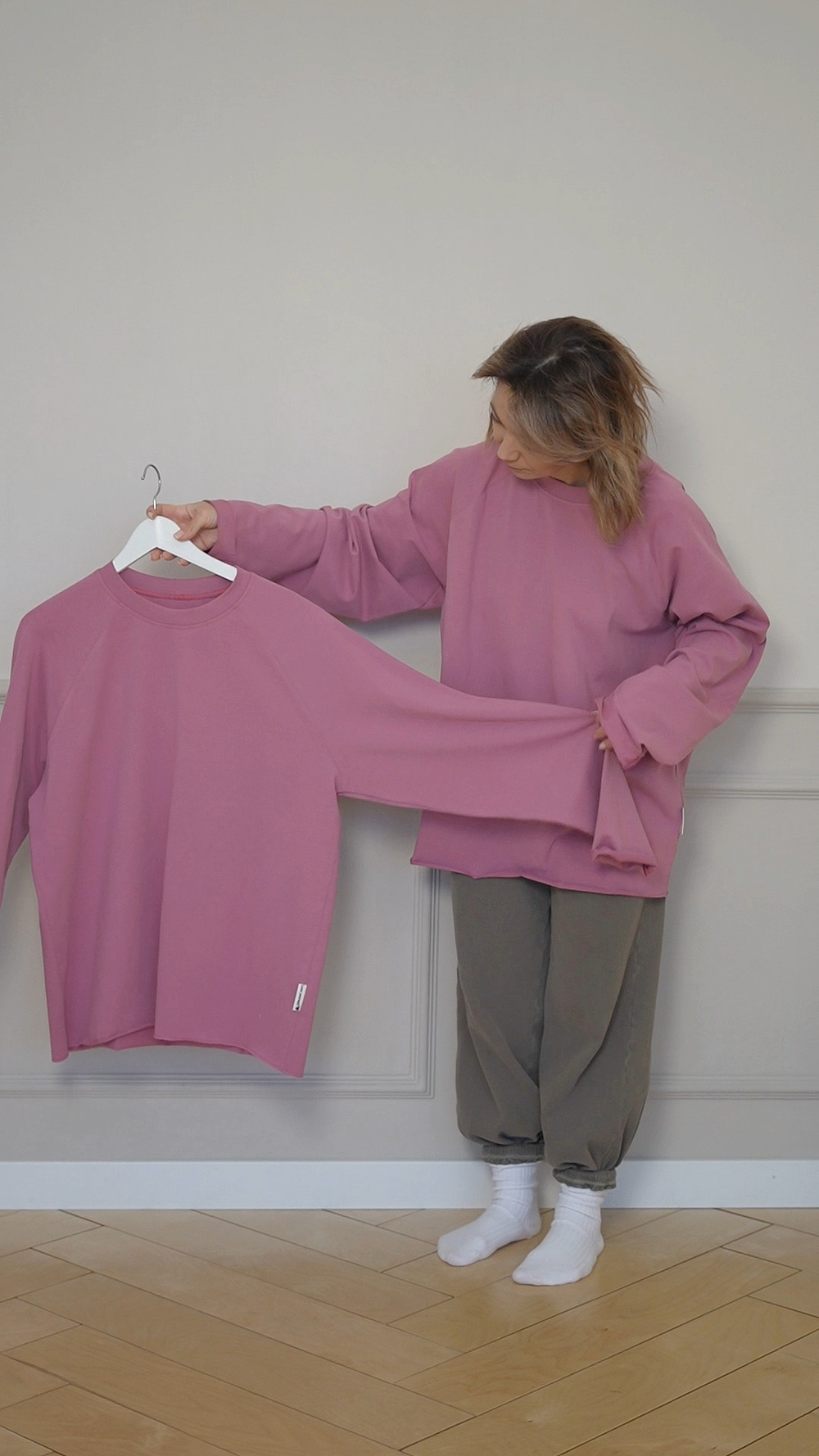 Лонгслив базовый Oversize