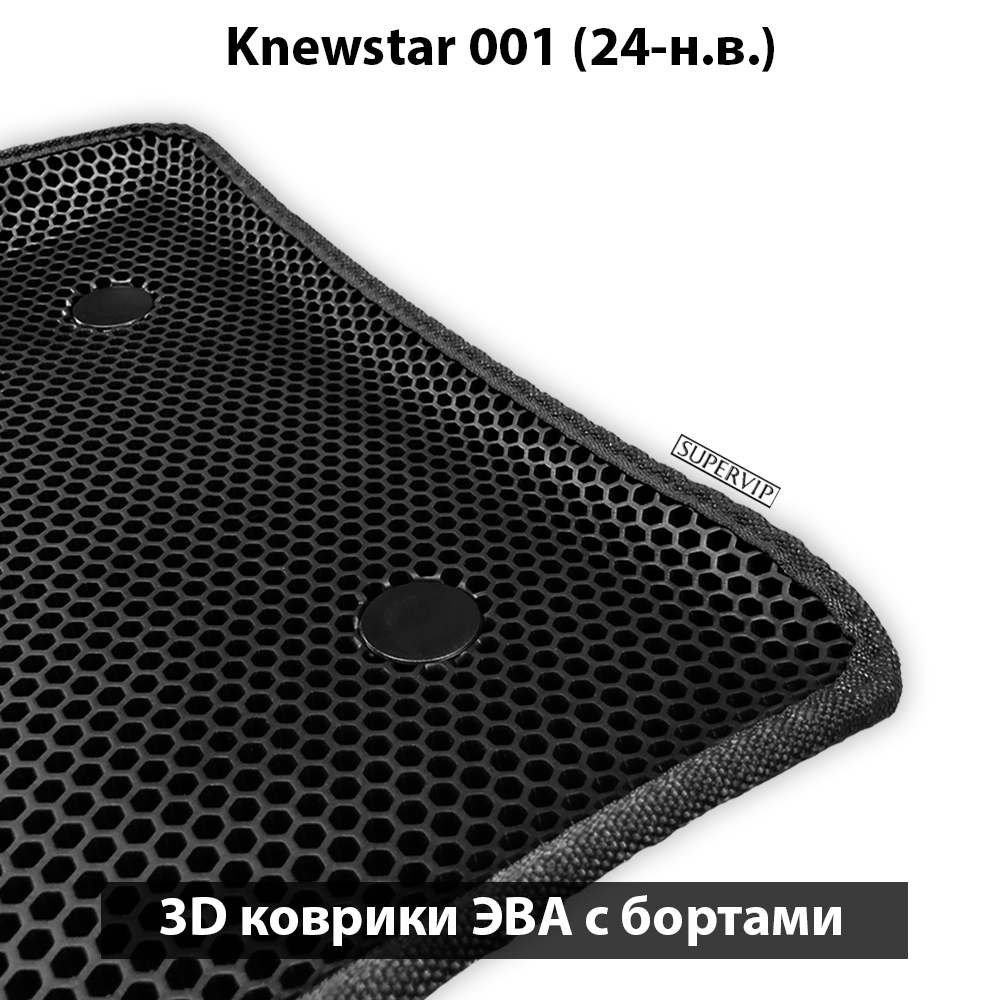 Автомобильные коврики ЭВА с бортами для Knewstar 001 (24-н.в.)