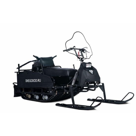 Мотобуксировщик "БУРЛАК-М" ЭКСПЕДИТОР RK (17 л.с.) + лыжный модуль
