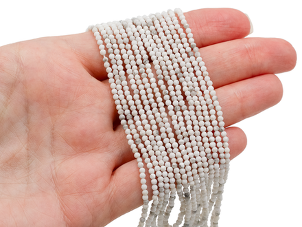 Нить из говлита 2,2мм, огранка