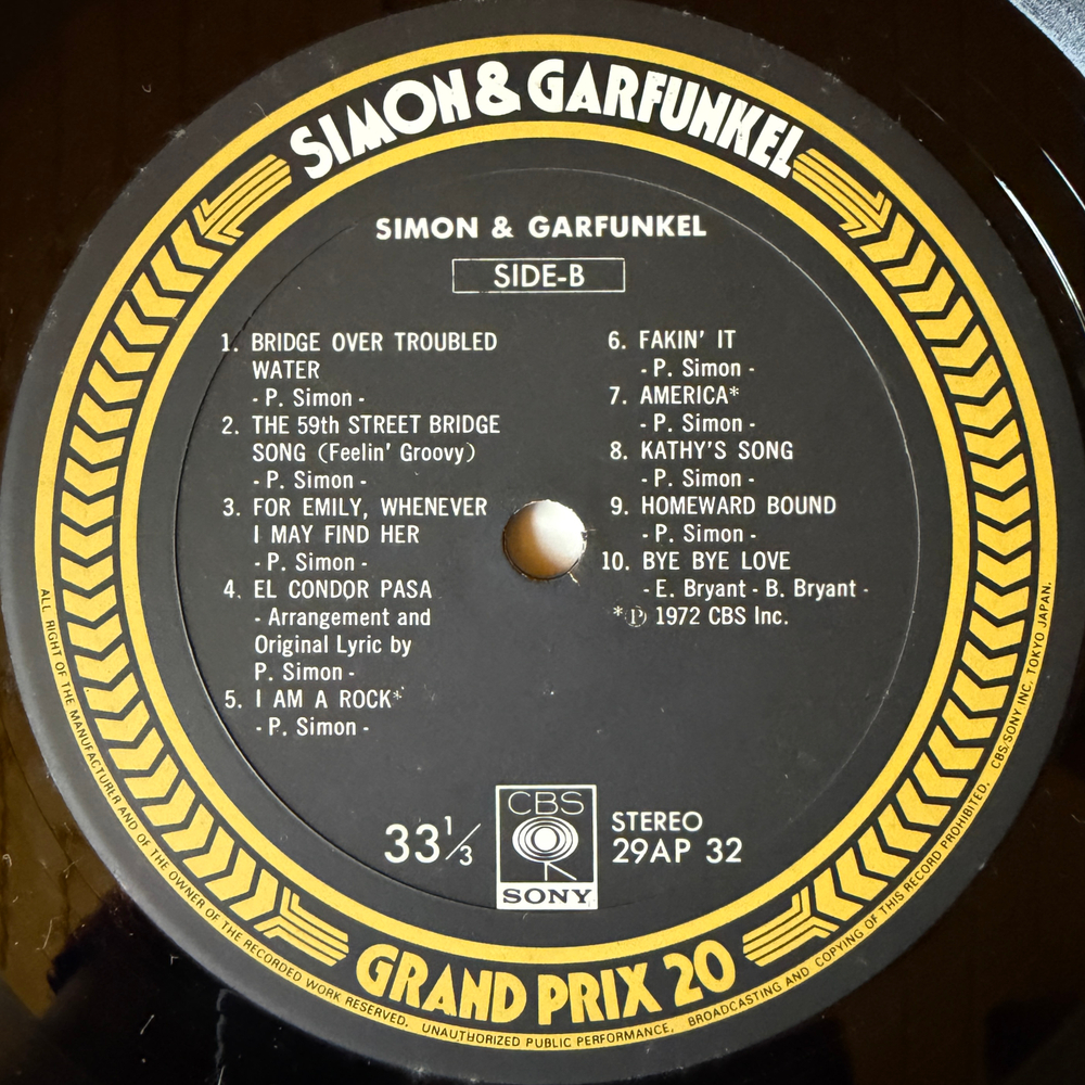 Виниловая пластинка Simon & Garfunkel ‎– Simon & Garfunkel Grand Prix 20 LP