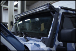 Установка светодиодных фар Jeep Wrangler