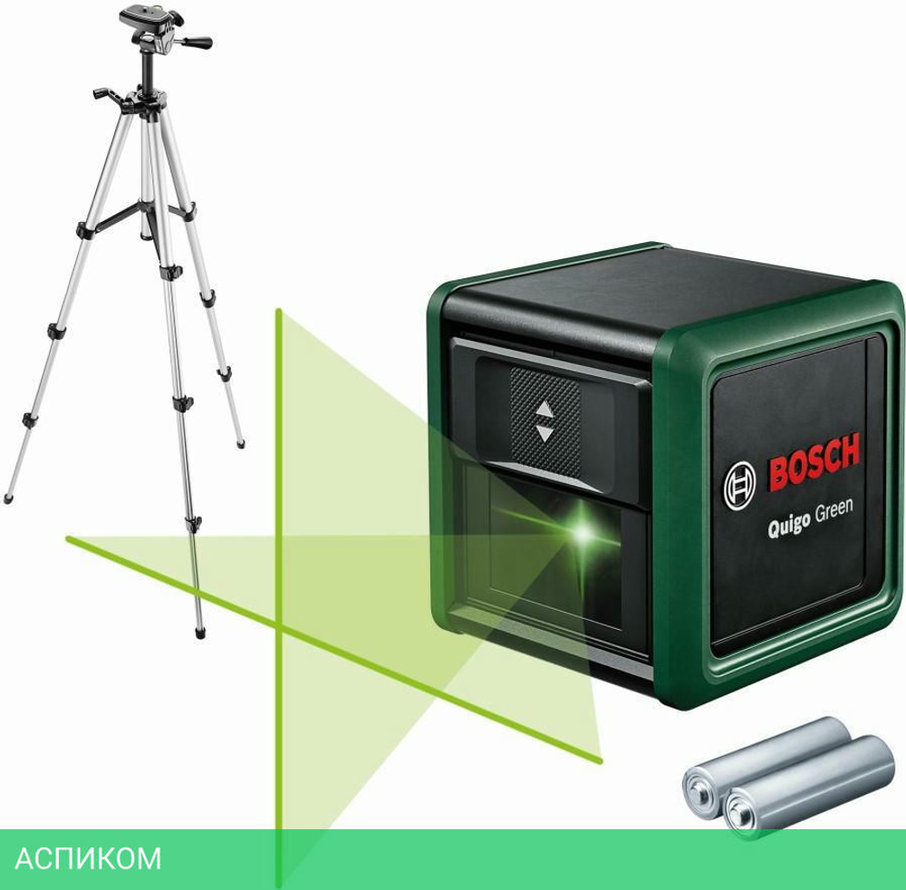 Лазерный нивелир Bosch Quigo MM2 Green (0.603.663.C02)