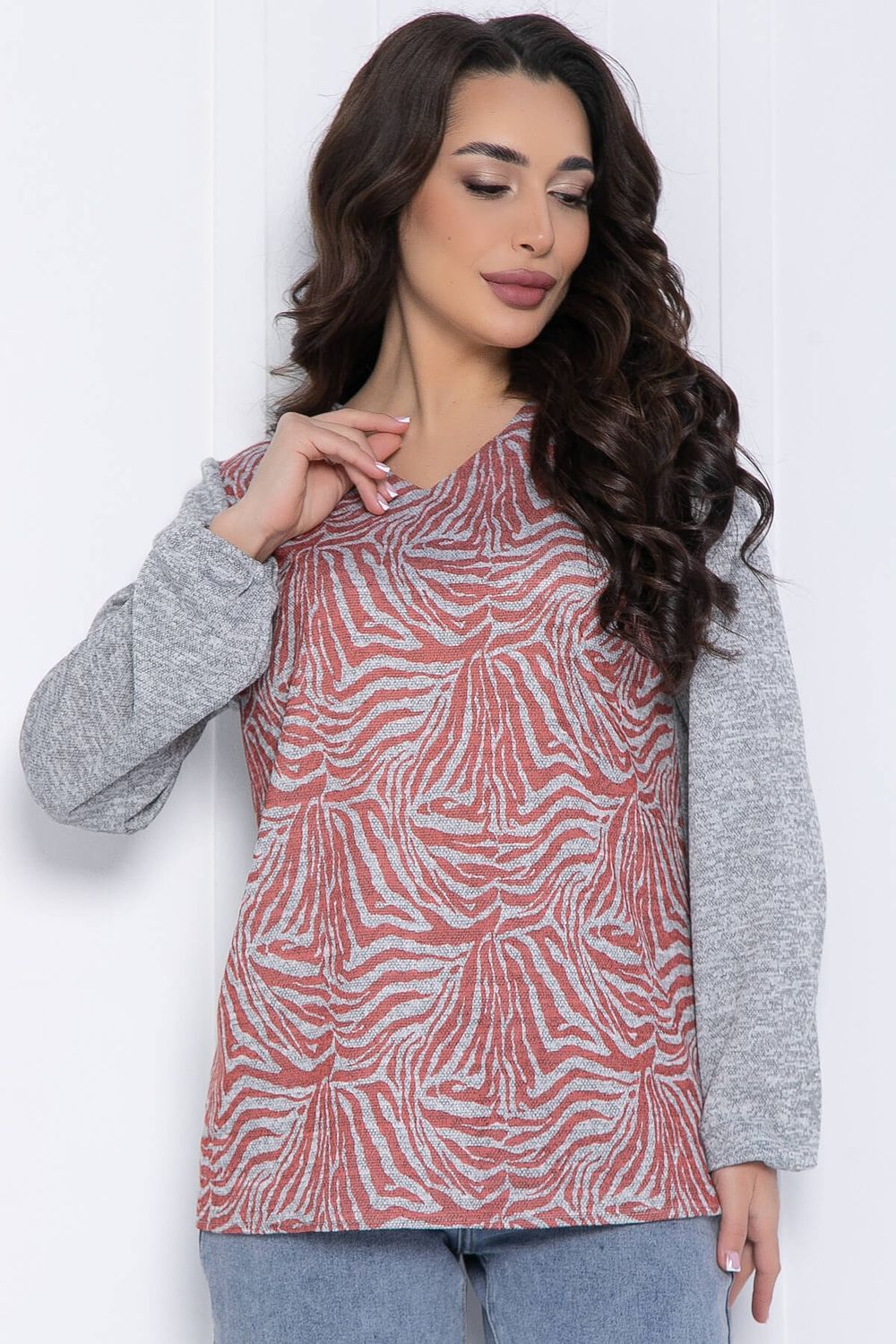 Джемпер Надин (серый) Б12531-25 LT Collection