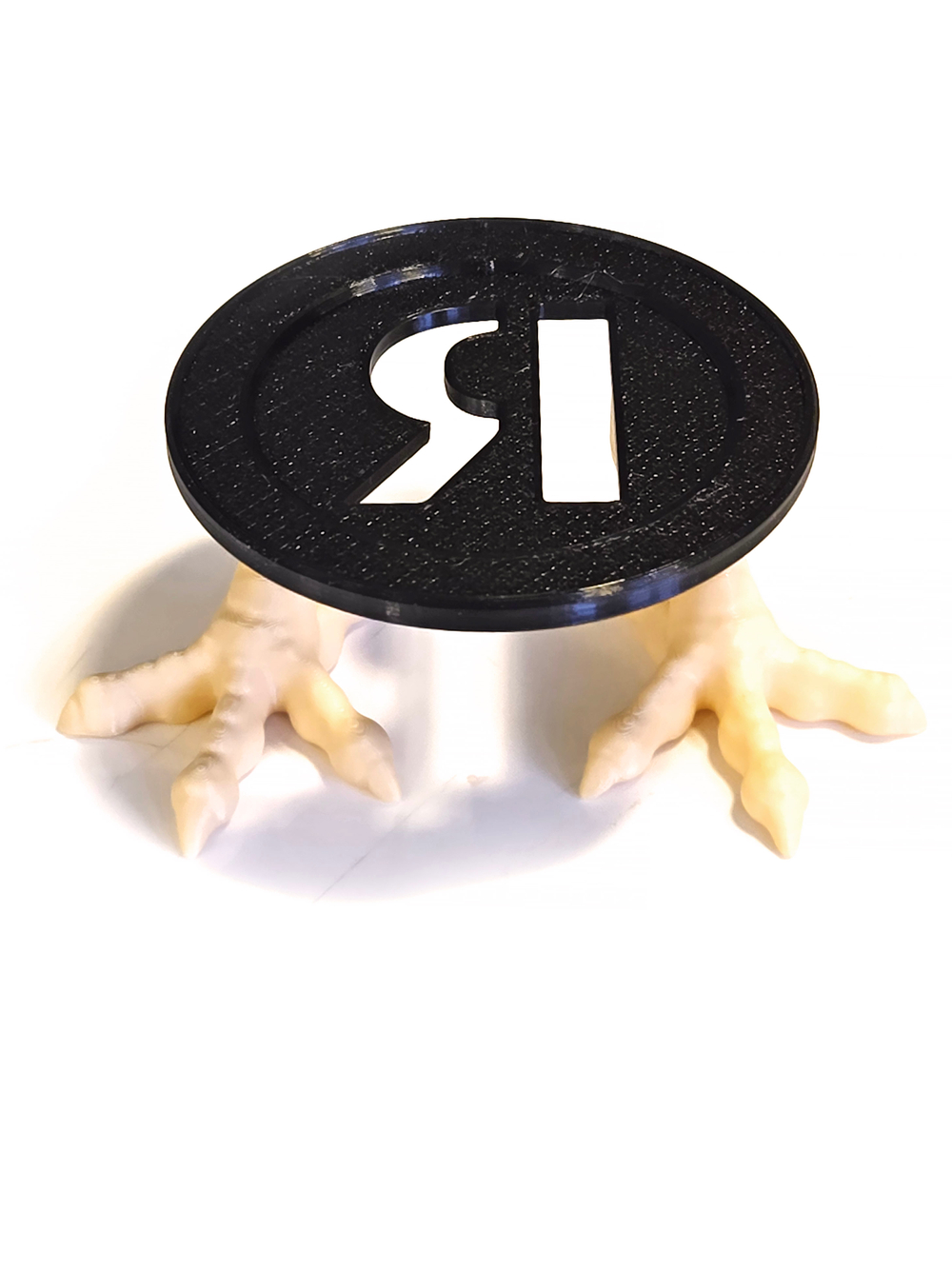 Шуточная подставка для Яндекс станции Мини1 (Яндекс-Алиса) 3D печать, черная