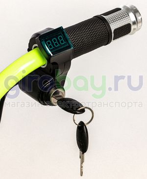 Детский электроснегокат BARS Lite 500W - Зеленый фото 10 фото №12