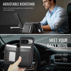 Чехол CaseMe Cardholder 2 in 1 Google Pixel 10/Pixel 10 Pro