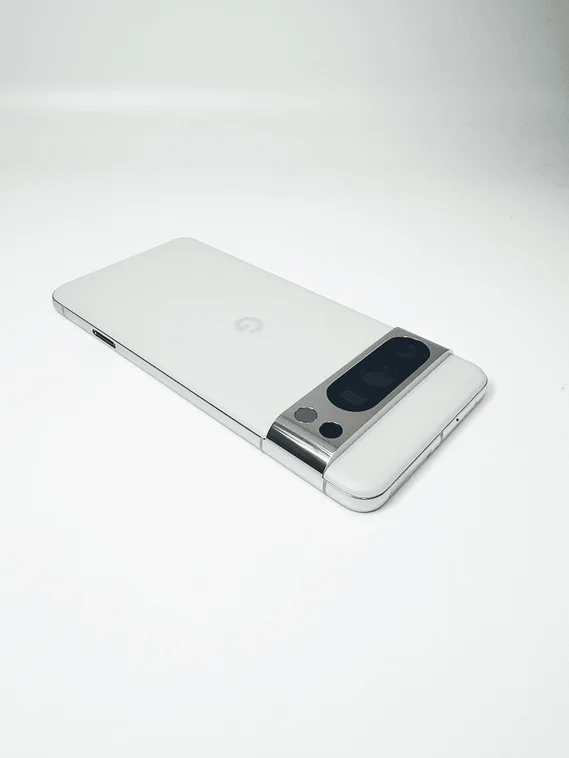 Задняя крышка в сборке с рамкой (Средняя часть корпуса) для Google Pixel 8 Pro бежевая (Porcelain)