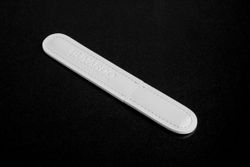 Канцелярский нож с ножнами из кожи цвет БЕЛЫЙ