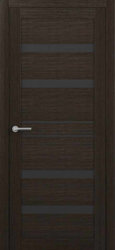 Межкомнатные двери Дрезден, Эко-шпон, Кипарис тёмный