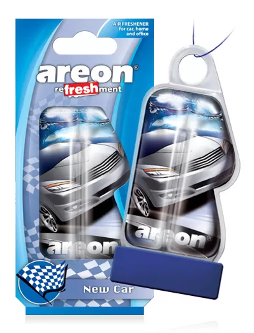 Ароматизатор на зеркало Areon Refreshment, гелевый, новая машина