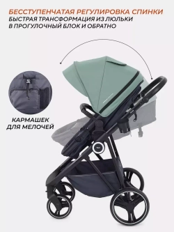 Коляска детская RANT "SOLAR" (2в1) RA158