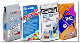 Затирки для швов