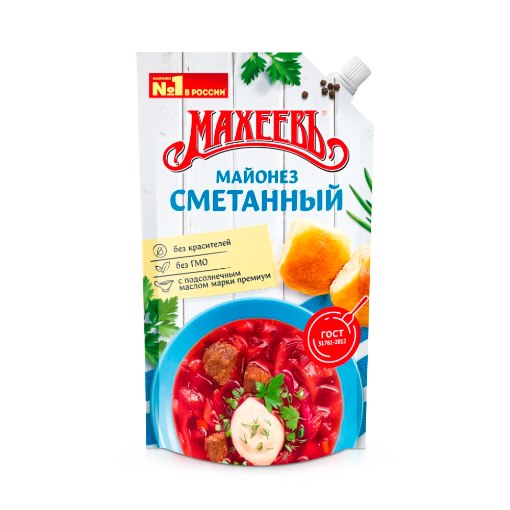 Майонез Махеев Сметанный 770 гр