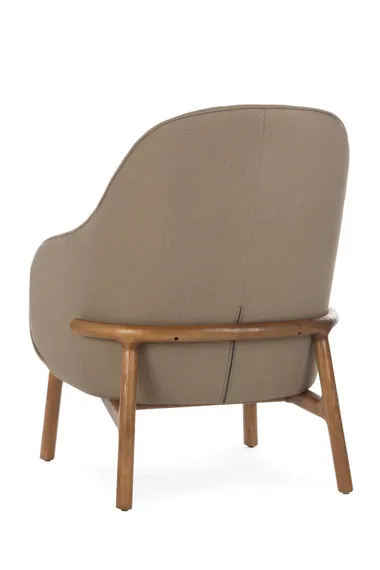 Кресло Norte, коричневая водоотталкивающая ткань