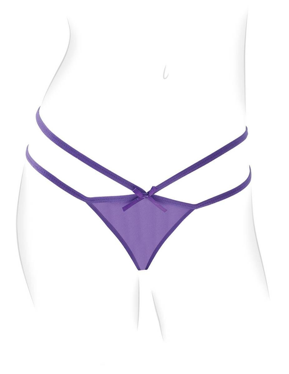 Трусики с вибропулей Cheeky Panty Thrill-Her