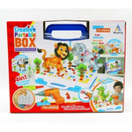 Конструктор мозаика с шуруповёртом 263 деталей Creative Portable Box 6в1