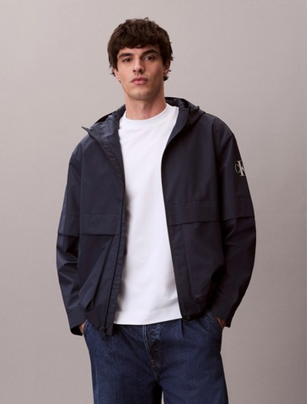 Куртка Calvin Klein Ripstop Hooded Windbreaker Jacket Blue Nights