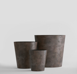 Кашпо, коллекция Concrete, форма CRATER