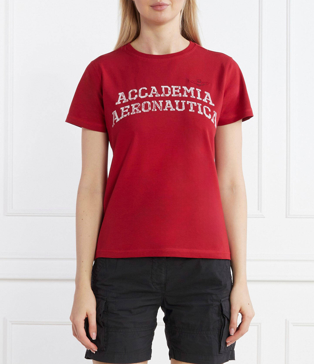 Футболка Aeronautica Militare - красный(TS2203DJ469)