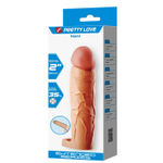 Телесная насадка на пенис Hani - 18 см. (Цвет: телесный)