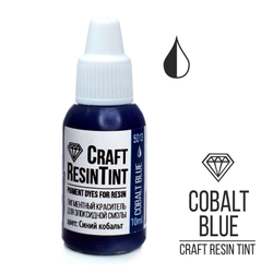 Красители для смолы и полимеров CraftResinTint, Синий кобальт 10мл