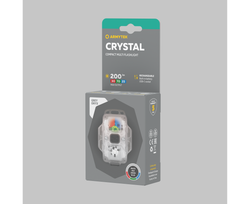 Мультифонарь светодиодный Armytek Crystal USB-C, 200 лм, белый, красный, зеленый, синий
