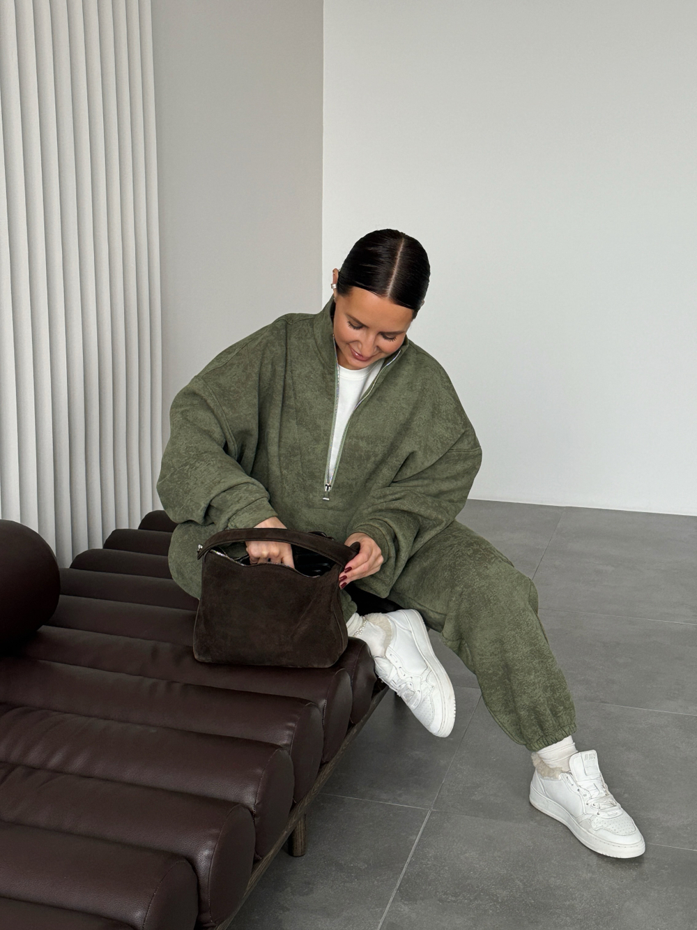 Костюм «варенка» хаки утепленный