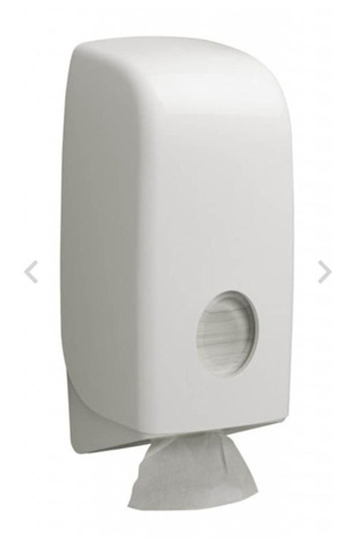 ДИСПЕНСЕР ДЛЯ ЛИСТОВОЙ ТУАЛЕТНОЙ БУМАГИ