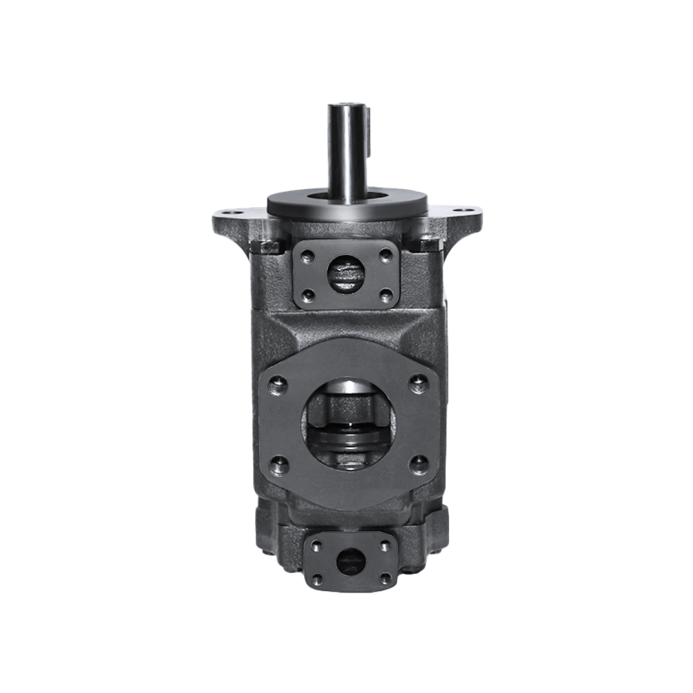 T67DCB42B251R01A100 - Пластинчатый нерегулируемый двухпоточный насос серии T67DC с рабочим объемом 137,5+79 см3