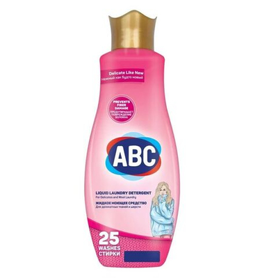 ABC Жидкое Средство для Стирки Деликатная стирка 1500 мл