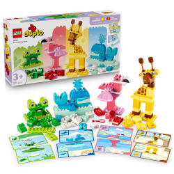 Конструктор LEGO DUPLO Town 10472 Игра строим зверюшек — фото 1