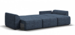 Угловой диван Кинг Велюр Роял синий