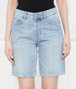 Джинсовые шорты DONDUP - made in Italy - голубой(DP744 DF0263D GY2)