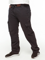 Мужские брюки с ремнем Abercrombie & Fitch AB168 Темно-синие