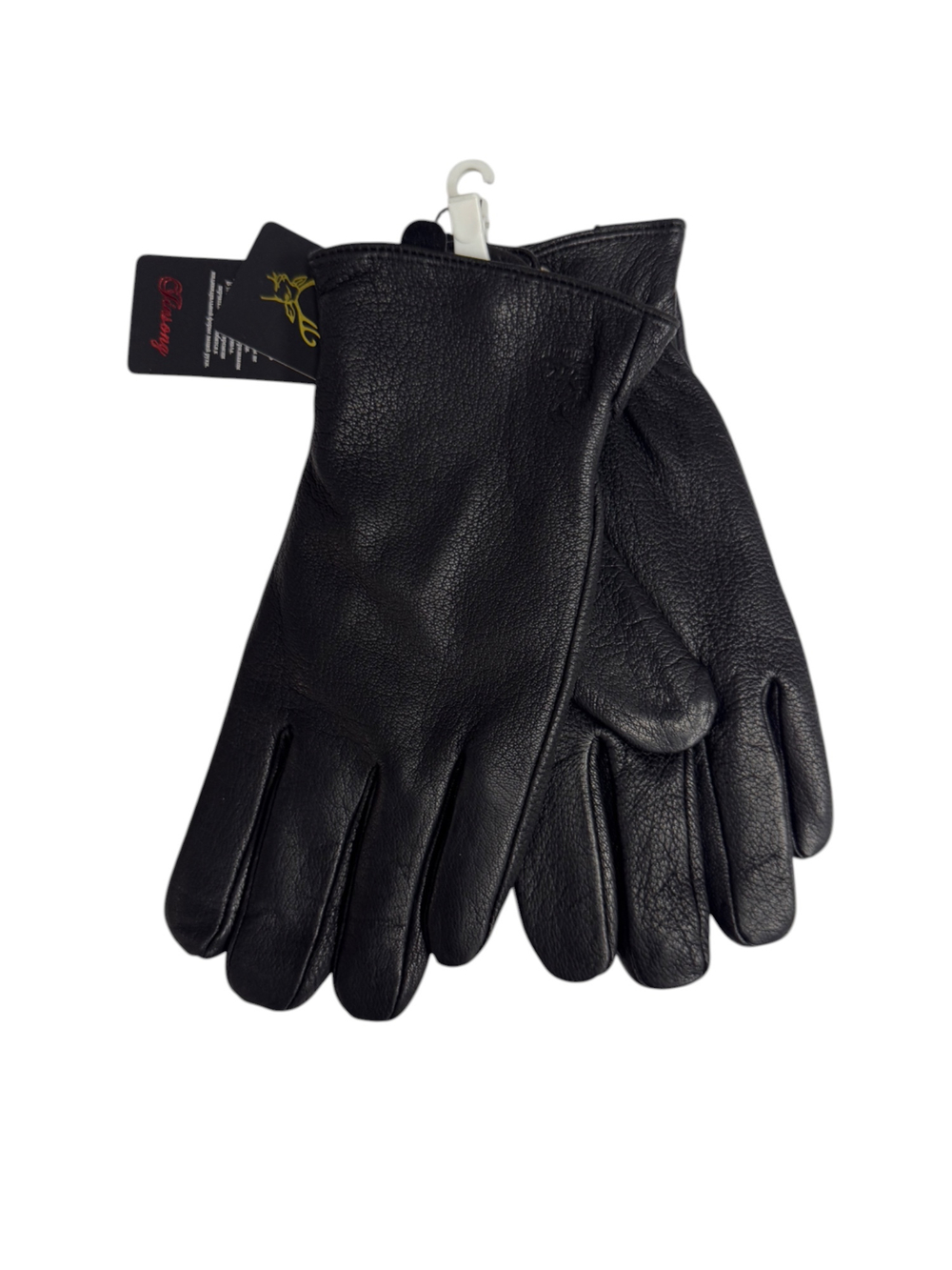 Перчатки. Мужские. Материал верха: Кожа оленя. Подклад: Трикотаж-шерсть. 5 шт в упаковке.