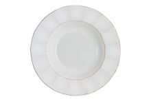 Тарелка суповая Paris белый, 25 см, 400 мл
