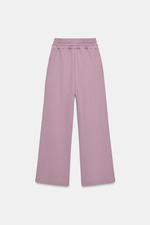 Брюки из трикотажа с прямыми брючинами - ZARA