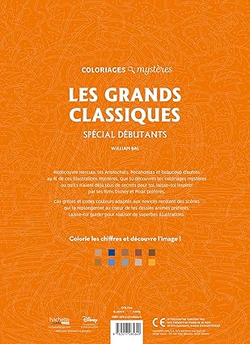 Hachette раскраска по номерам Coloriages au numéro -Раскраски Отличная классика специальное предложение для начинающих