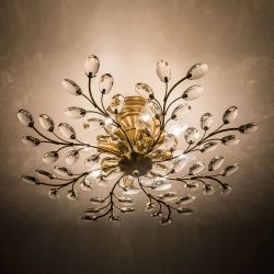 Citilux Серенада CL315183 Люстра хрустальная Бронза