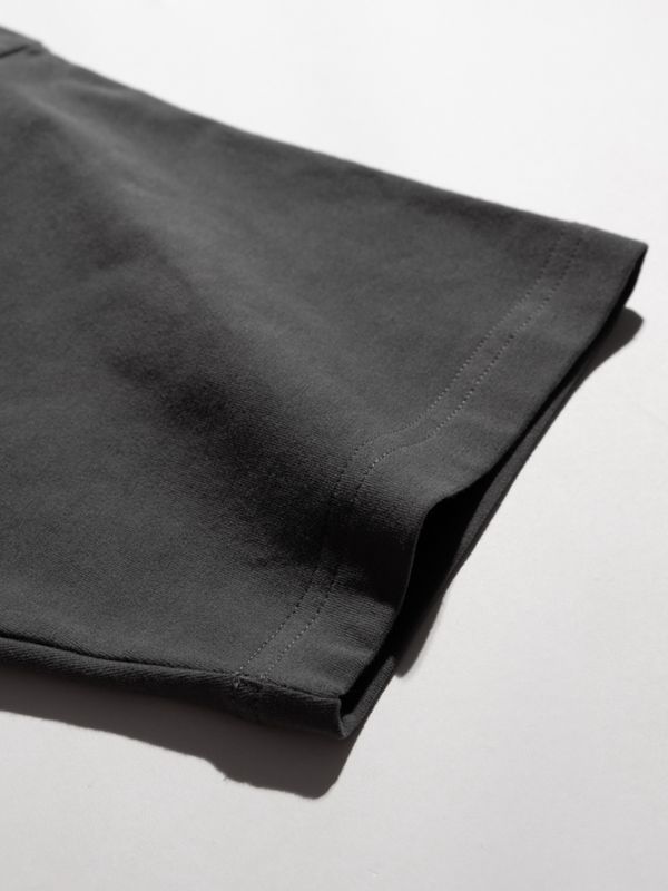 Футболка оверсайз F&K темно-серая - фото 7