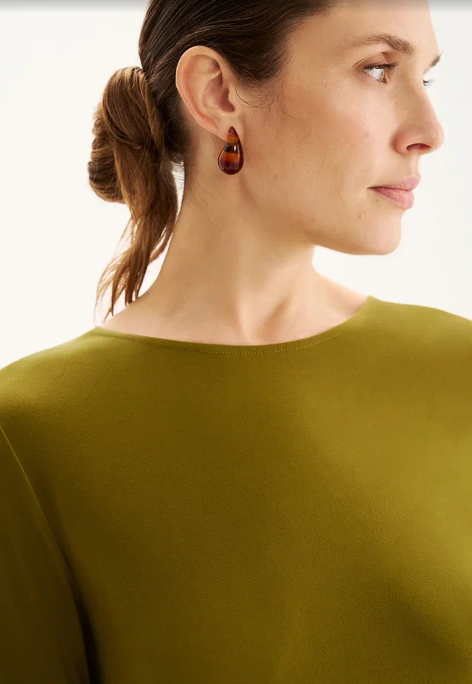 Лонгслив базовый силк