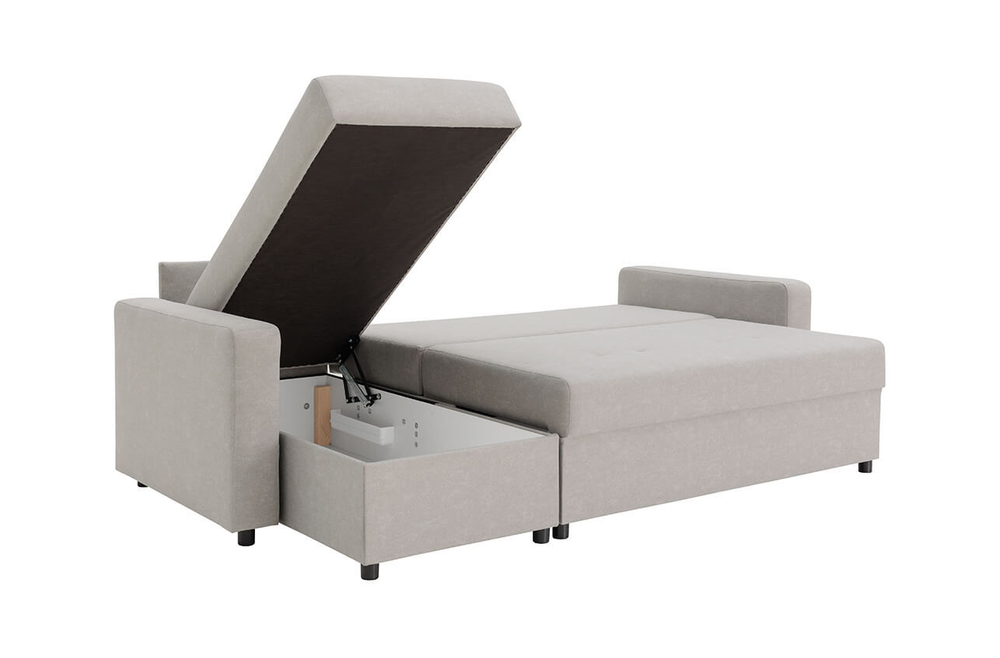 МЯГКАЯ МЕБЕЛЬ, Диван угловой CARMEN. Цвет DREAM 19